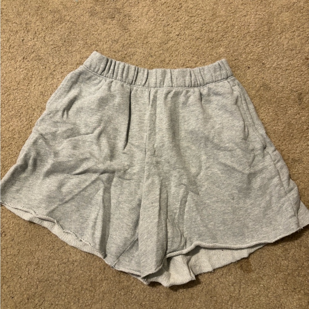 Aerie gray sweat-shorts